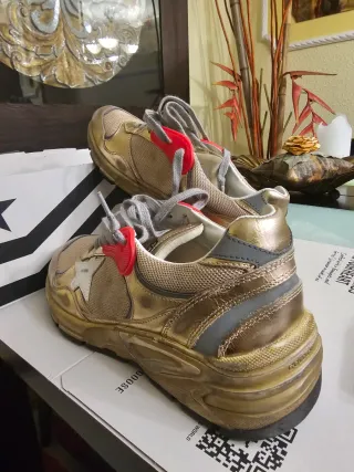 Zapatillas Golden Goose Mujer Doradas