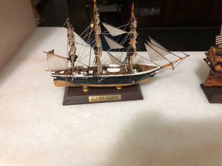 Modellini navi 3 pezzi