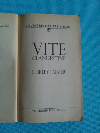 Libro Vite clandestine Shirley Palmer