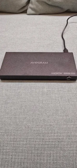 Conmutador HDMI AVIDGRAM 4K 60Hz HDR