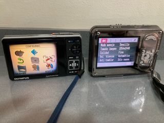 2 Fotocamere Digitali Olympus e Konica Minolta