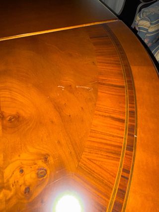 Mesa comedor extensible madera