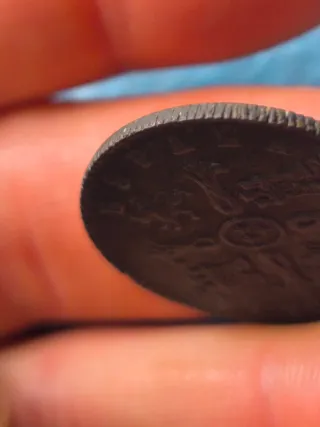 Isabel II 1838 8 Maravedis Jubia