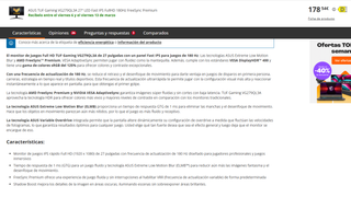 Monitor ASUS TUF Gaming VG3A 27