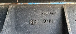 Tapa de Arqueta hierro fundido