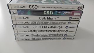 CSI Crime Scene Investigation PC esp colección