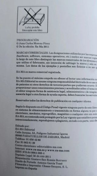 Programación (GRADO SUPERIOR) CFGS DAW DAM