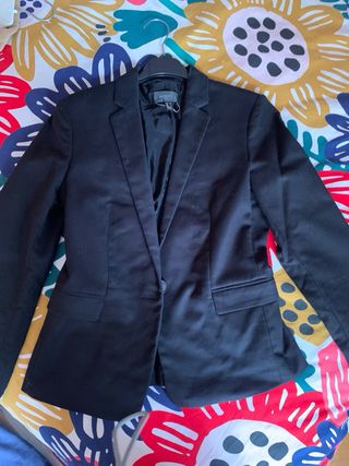 Americana negra Mango Talla S