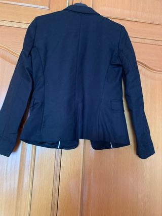 Americana negra Mango Talla S