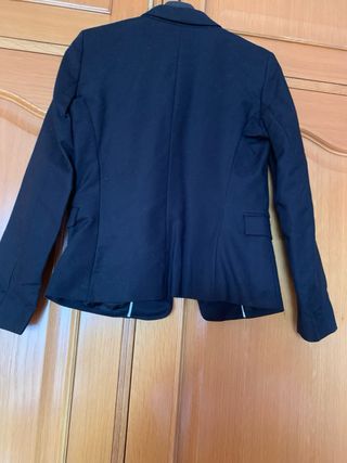 Americana negra Mango Talla S