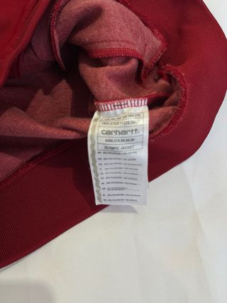 Sudadera Carhartt Roja y Negra