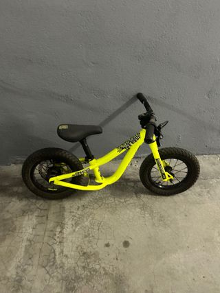 Bicicleta infantil sin pedales