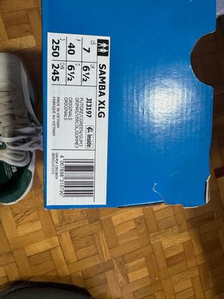 Adidas Samba XGL Beige/Verde