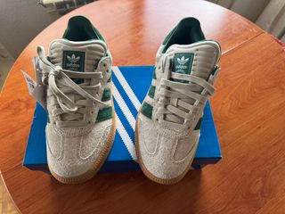 Adidas Samba XGL Beige/Verde