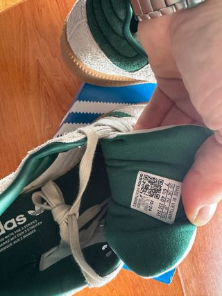 Adidas Samba XGL Beige/Verde