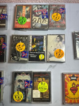 Lote Casetes Música 70 80 90 Sin Abrir