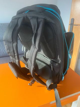 Mochila Makita Negra y Turquesa