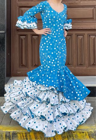 Traje de Flamenca Talla 36/38