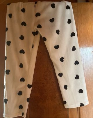 Pantalón chándal polar mujer corazón