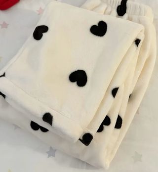 Pantalón chándal polar mujer corazón