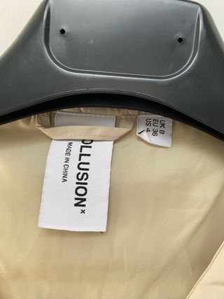 Gilet trapuntato beige