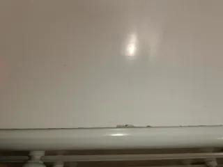 Cómoda de madera blanca 6 cajones