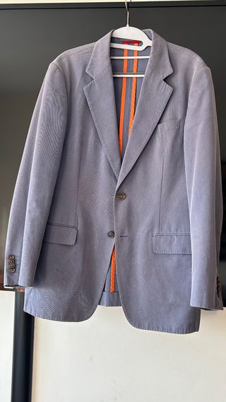 Americana Carolina Herrera azul Talla L