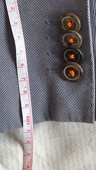 Americana Carolina Herrera azul Talla L