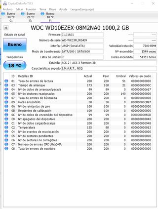 Disco Duro WD 1TB SATA 3.5 WD10EZEX