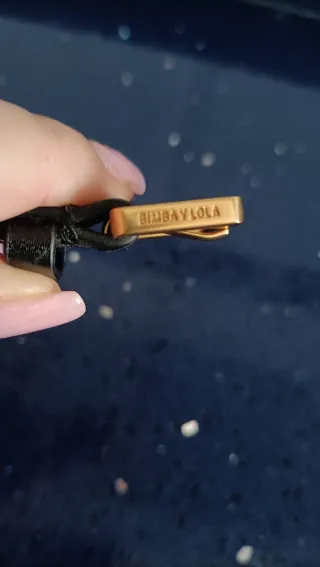 Pulsera Bimba y Lola Negra y Dorada