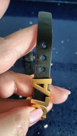 Pulsera Bimba y Lola Negra y Dorada