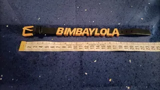 Pulsera Bimba y Lola Negra y Dorada