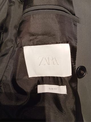 Blazer cruzado hombre 46 Slim Fit usado 1 vez