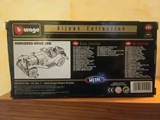 Coche Burago Mercedes-Benz SSK 1/24