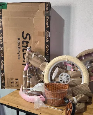 Bicicleta Infantil Stitch 16