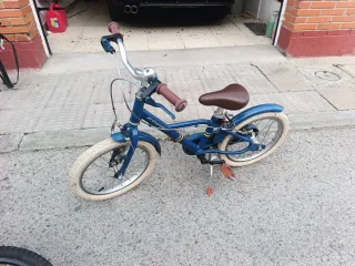 Bicicleta Btwin City 900 Blu