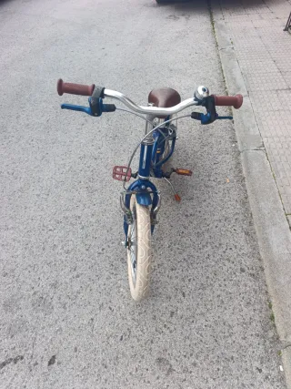 Bicicleta Btwin City 900 Blu