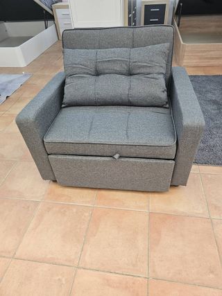 SILLON SOFA CAMA INDIVIDUAL FACIL APERTURA NUEVO
