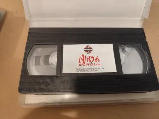 Cinta VHS Ninja Scroll Anime Japonés