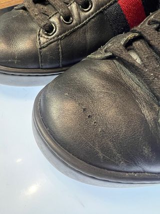 Zapatillas Gucci Ace cuero