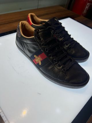 Zapatillas Gucci Ace cuero