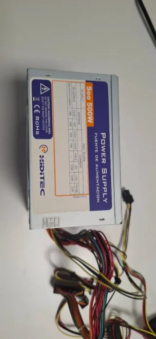 Fuente Alimentación HIDITEC SEO 500W