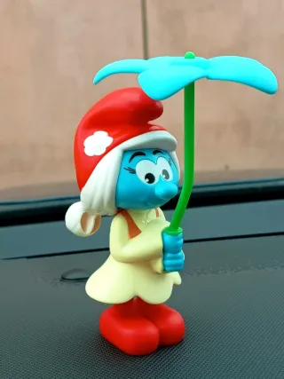 Figura Pitufina BK Smurfs