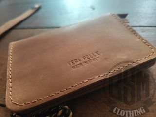 Portafoglio MAS LOCO in pelle marrone