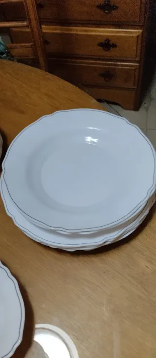 Pack Platos Arcopal Blancos