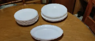 Pack Platos Arcopal Blancos