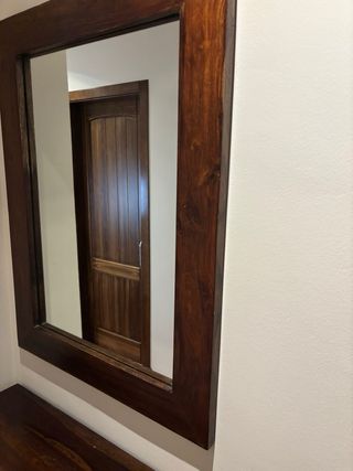 Mueble madera con espejo.. recoger en domicilio