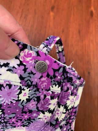 Bikini All About Eve floral morado T. S