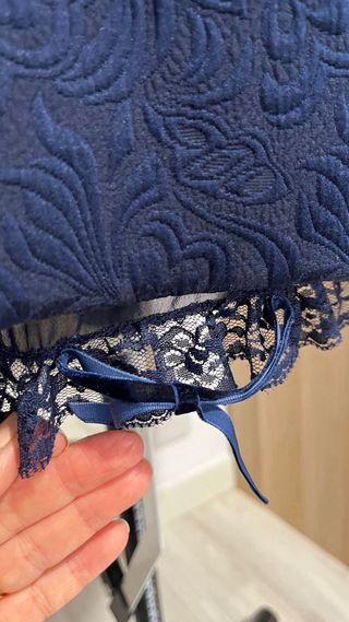 Vestido Purificación García Azul