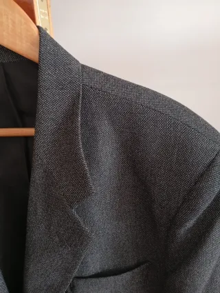 Chaqueta americana caballero gris